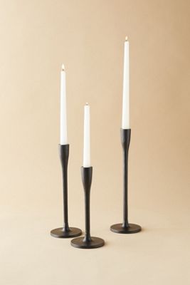 Matte Black Candlestick