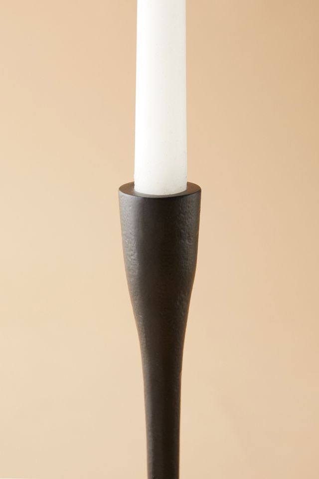 Matte Black Candlestick #5
