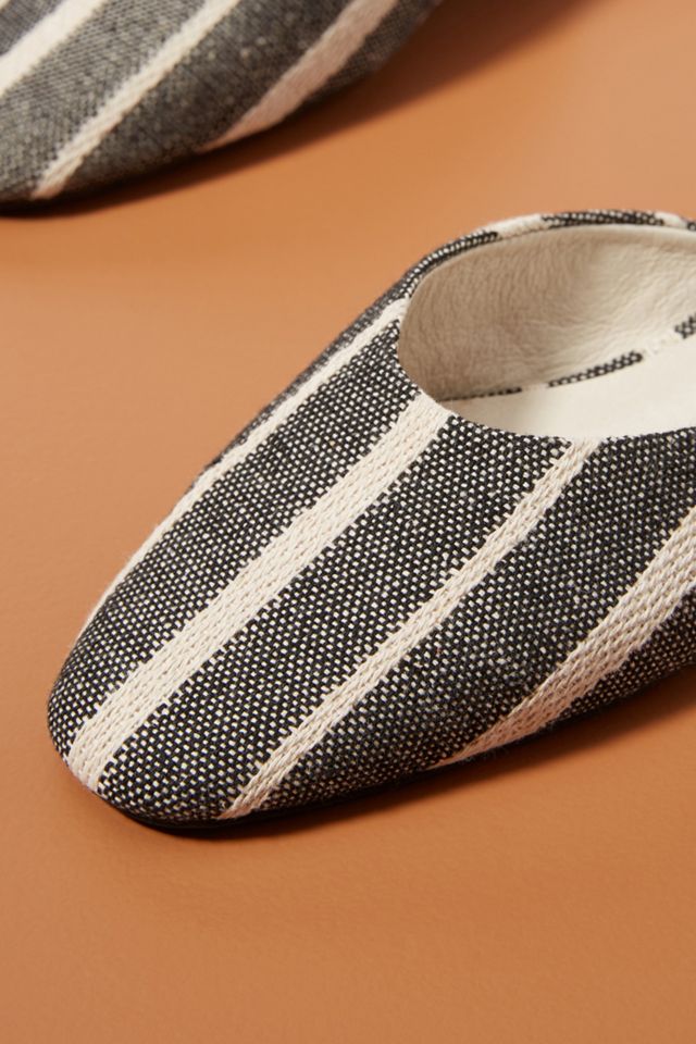 Intentionally Blank Striped Flats #2