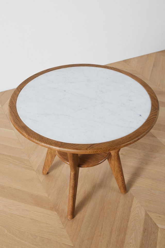 Soho Home x Anthropologie Marble Inset Side Table #2
