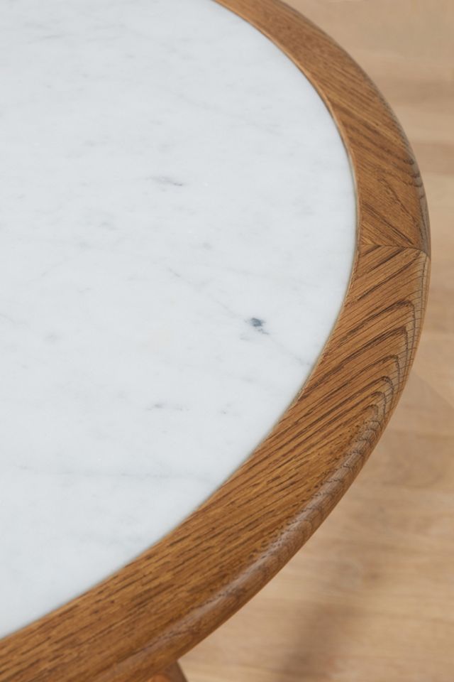 Soho Home x Anthropologie Marble Inset Side Table #4