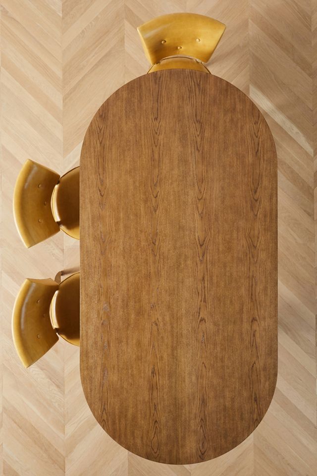 Soho Home x Anthropologie Harrison Oval Dining Table #6