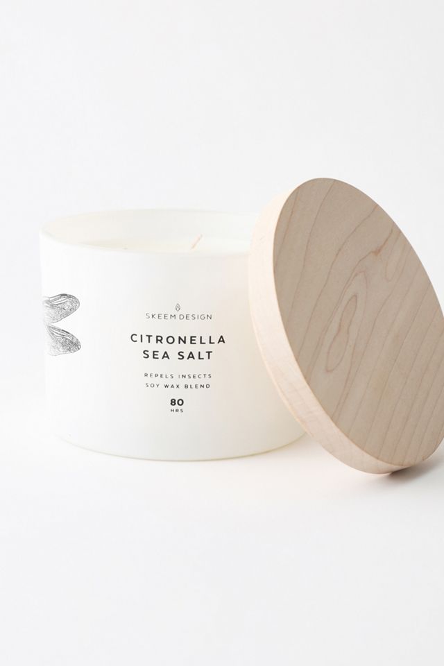 Citronella Sea Salt Candle #1