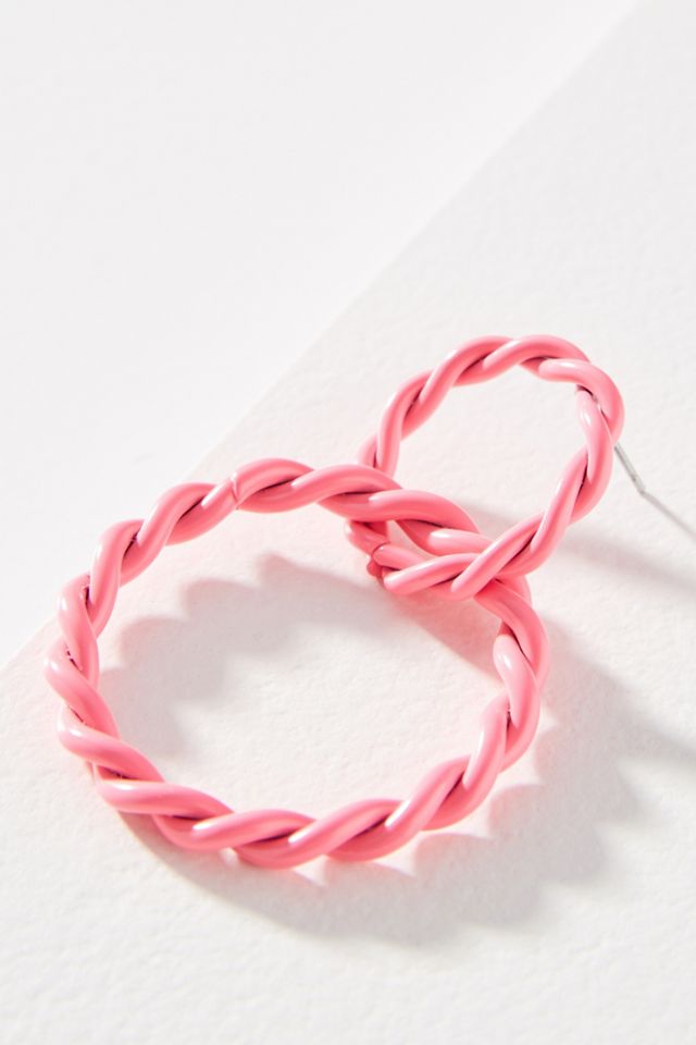 Shashi Sunrise Hooped Post Earrings #1