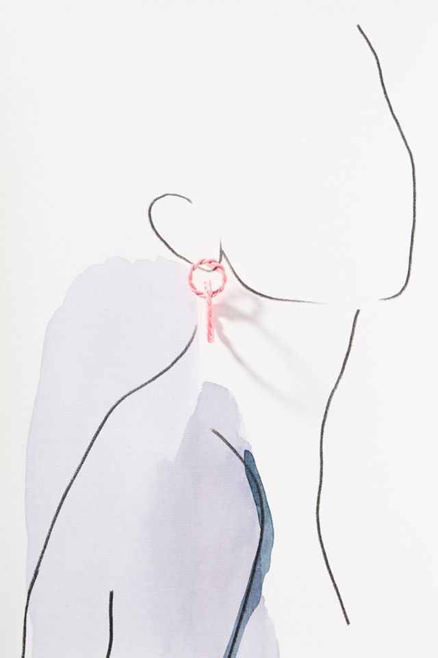 Shashi Sunrise Hooped Post Earrings #2