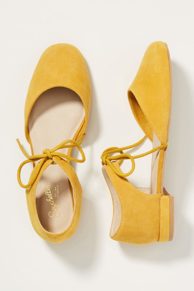 Seychelles ankle tie flats hot sale