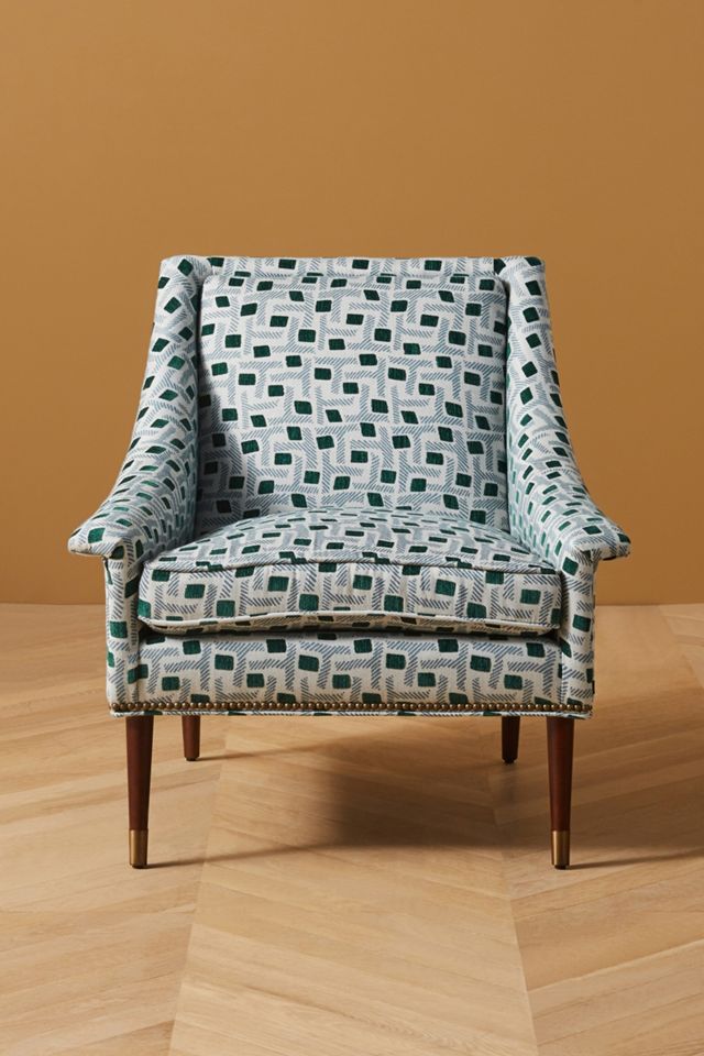 Soho Home x Anthropologie Eliza-Printed Tillie Chair #1