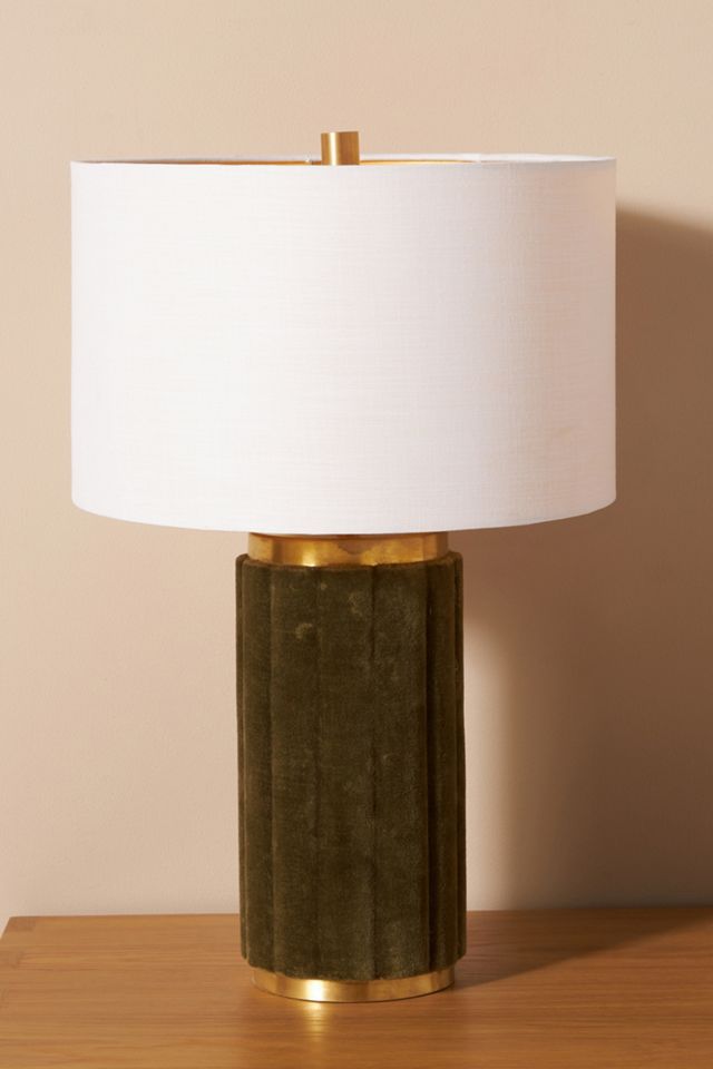 Juneau Velvet Table Lamp #2