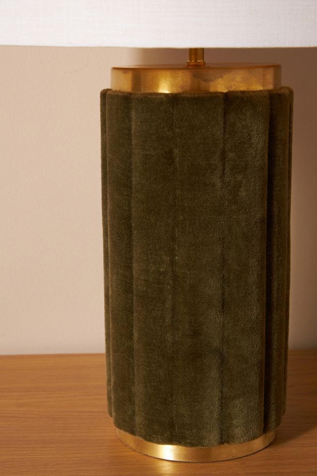 Juneau Velvet Table Lamp #4