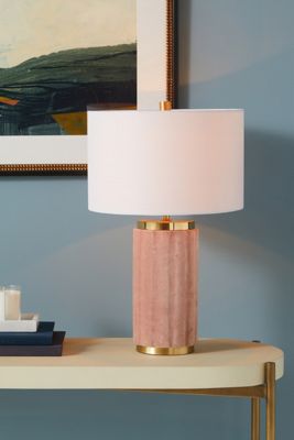 Juneau Velvet Table Lamp