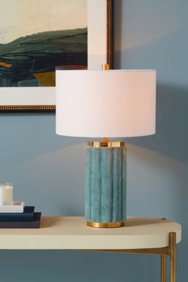 Juneau Velvet Table Lamp