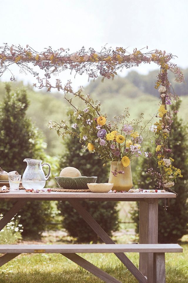 Over the table iron rod anthropologie