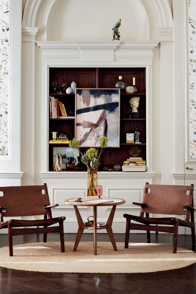 Soho Home x Anthropologie Santiago Leather Sling Chair #8