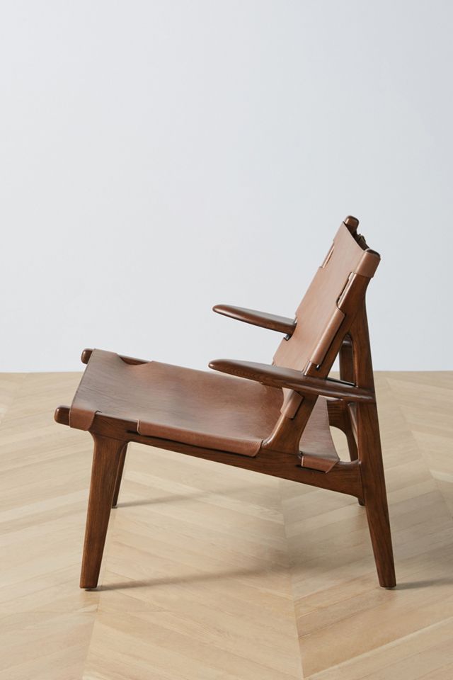Soho Home x Anthropologie Santiago Leather Sling Chair #3