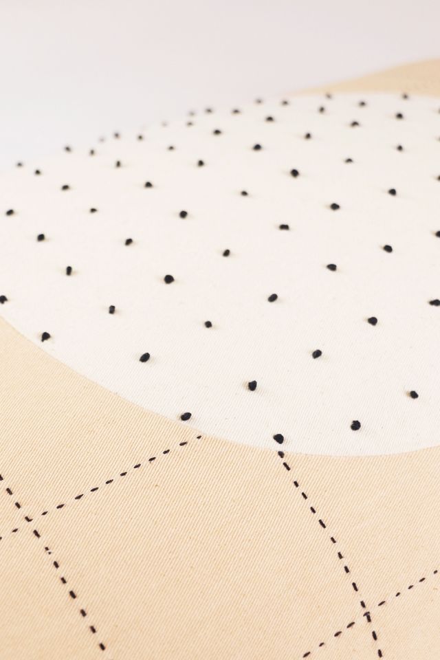 Anchal Lunar Dot Lumbar Pillow #3