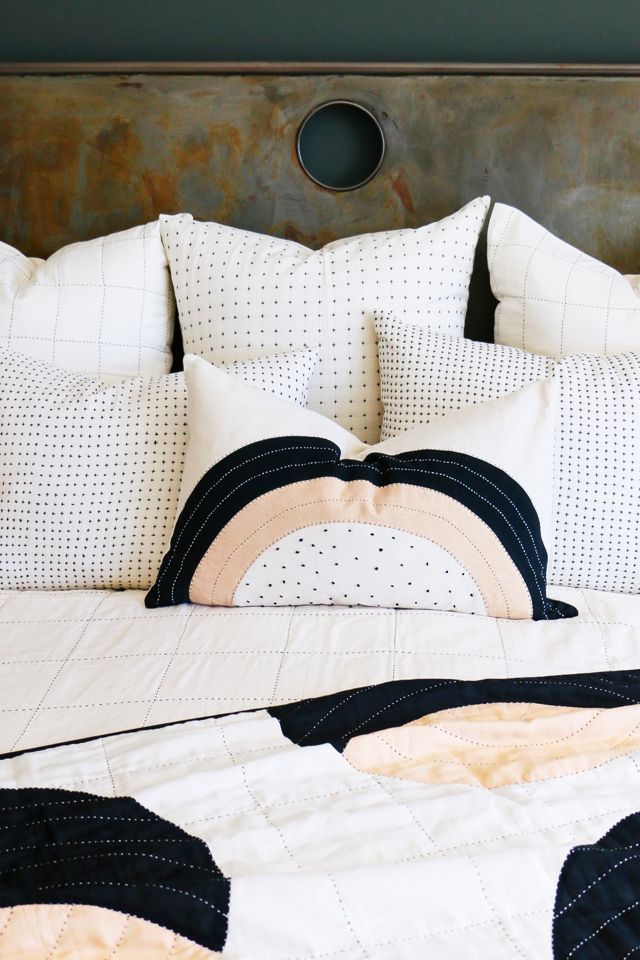 Anchal Eclipse Dot Lumbar Pillow #4