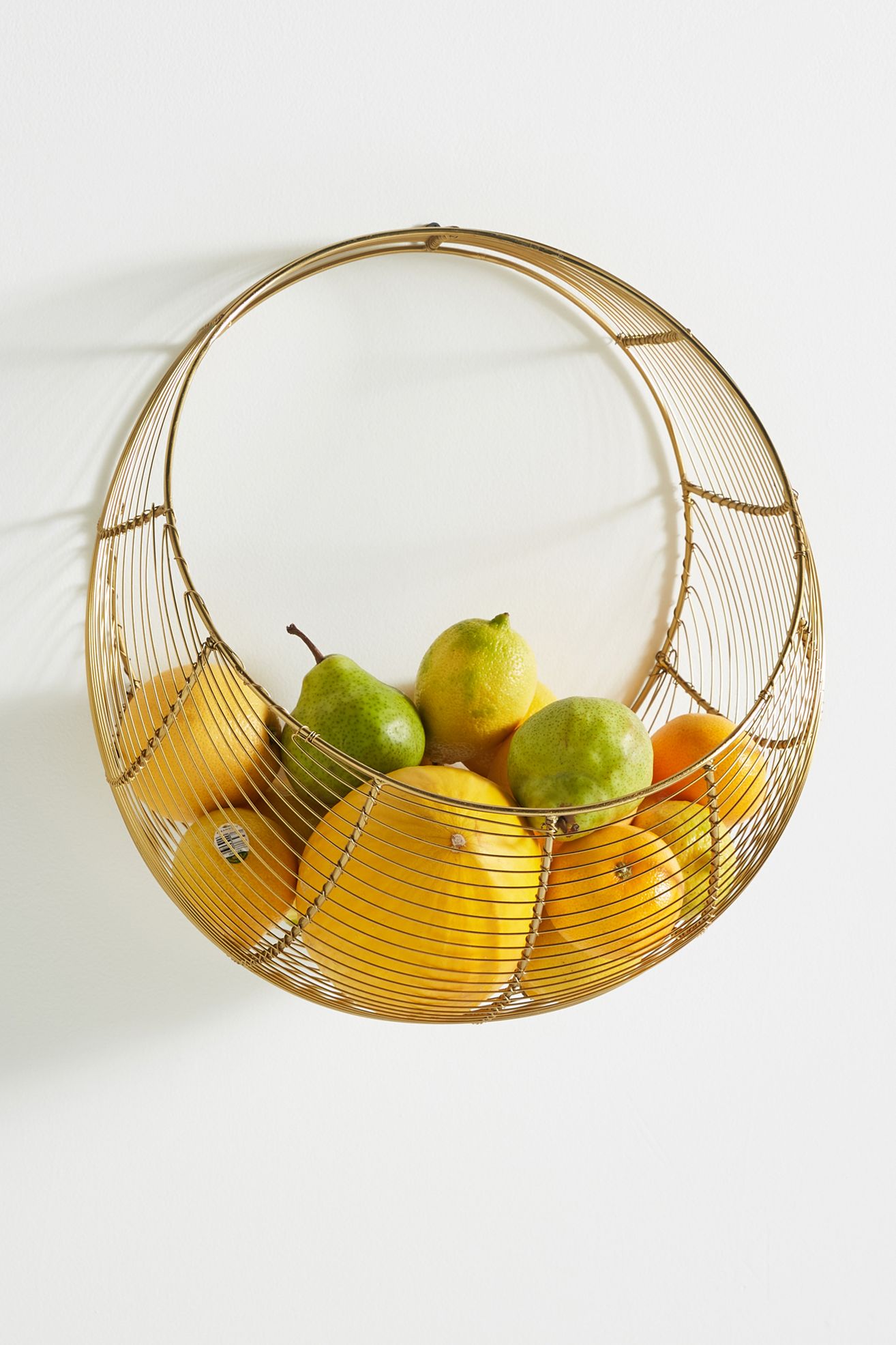 Hanging Loretta Basket - Bronze, One Size