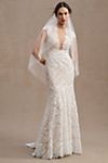 Wtoo by Watters Philomene Lace Cap-Sleeve Wedding Gown #3