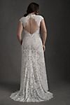 Wtoo by Watters Philomene Lace Cap-Sleeve Wedding Gown #7