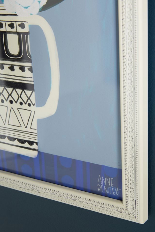 Blue Flowers Wall Art #2