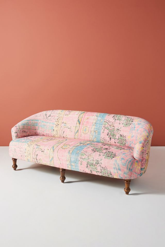 Anthropologie rug deals printed sofa