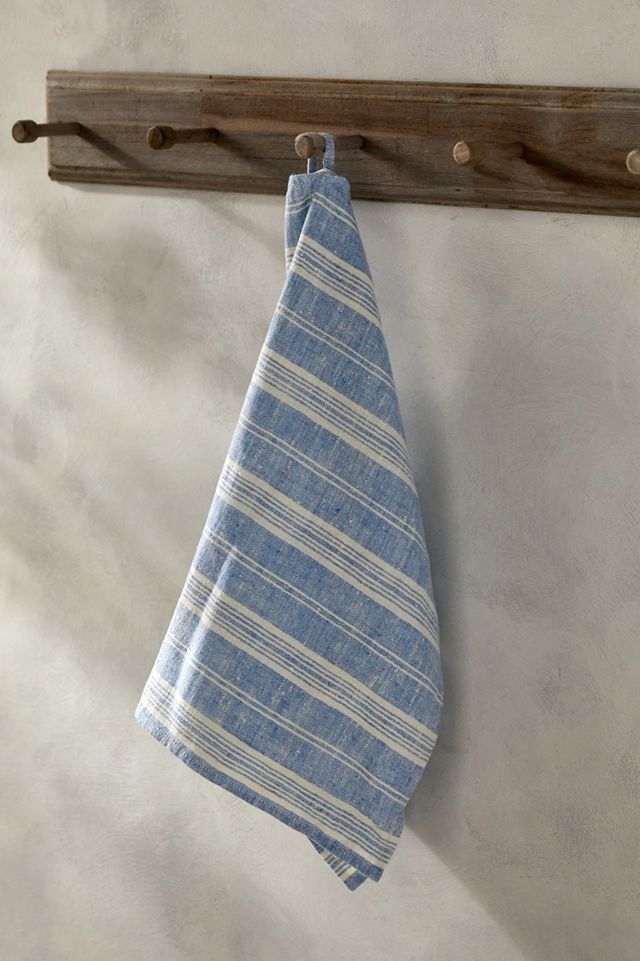 Lithuanian Linen Dish Towel, Multi Stripe #1
