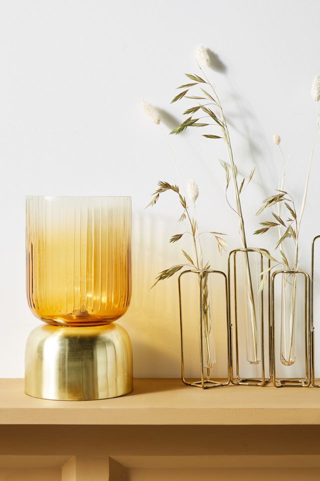 Uma Fluted Glass Lamp #1