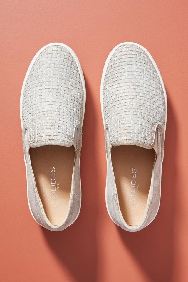 J/Slides Woven Slip-On Sneakers #1