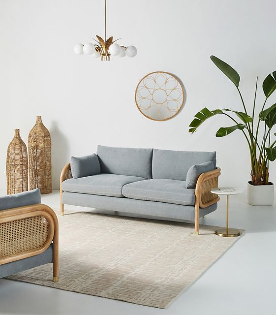 Willoughby Two-Cushion Sofa by Anthropologie