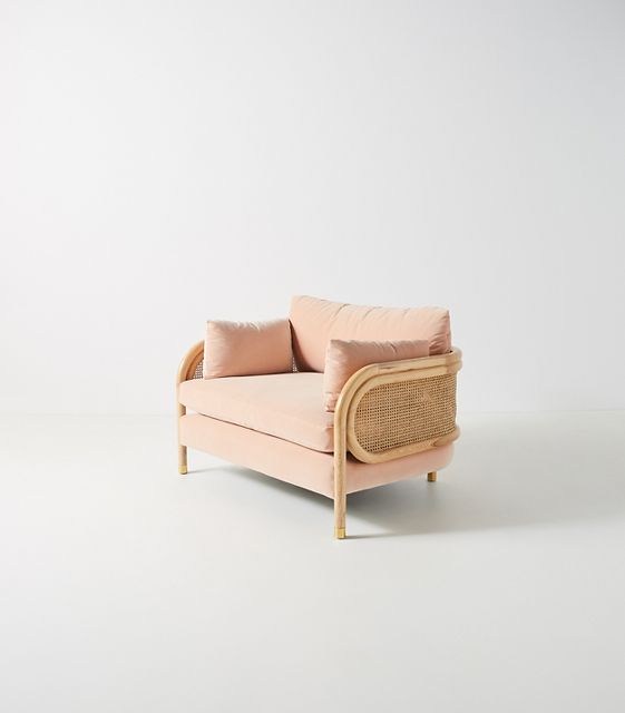 Anthropologie best sale pink chair