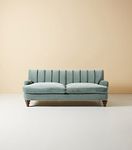 2-Seater Sofa Couch With Channel Tufted On Back And Seat Cushions, Two —  Brother's Outlet