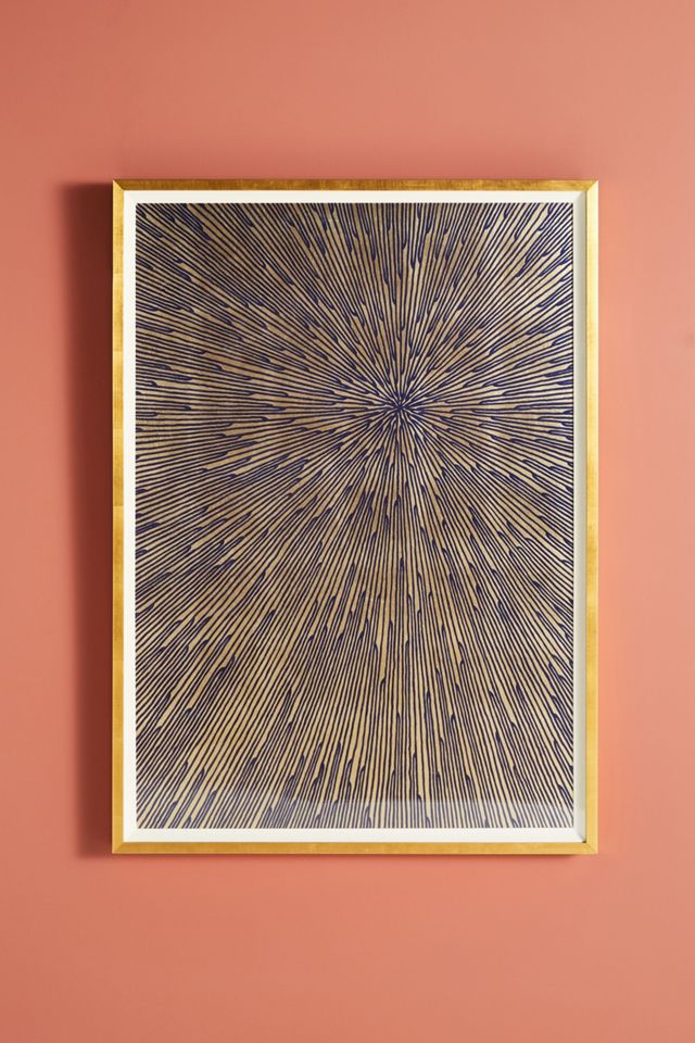 Gold Burst Wall Art #1
