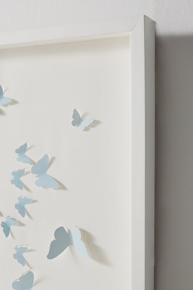 Ombre Butterflies Wall Art #2