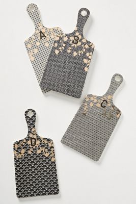 Eliza Tile Monogram Cheese Board