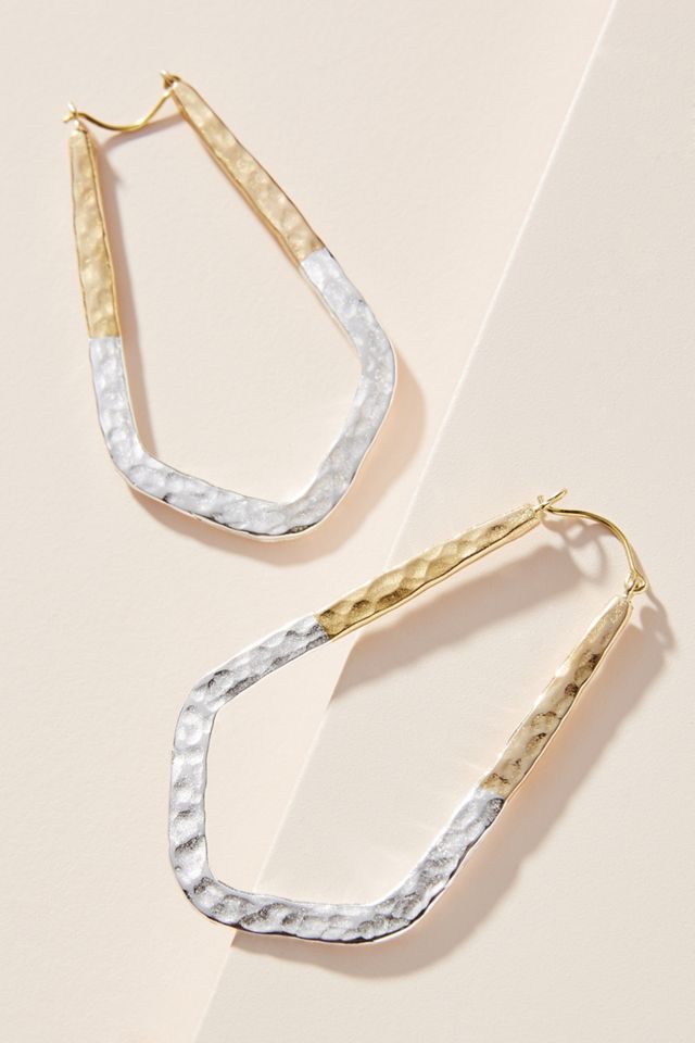 Lena Bernard Long Hoop Earrings #1