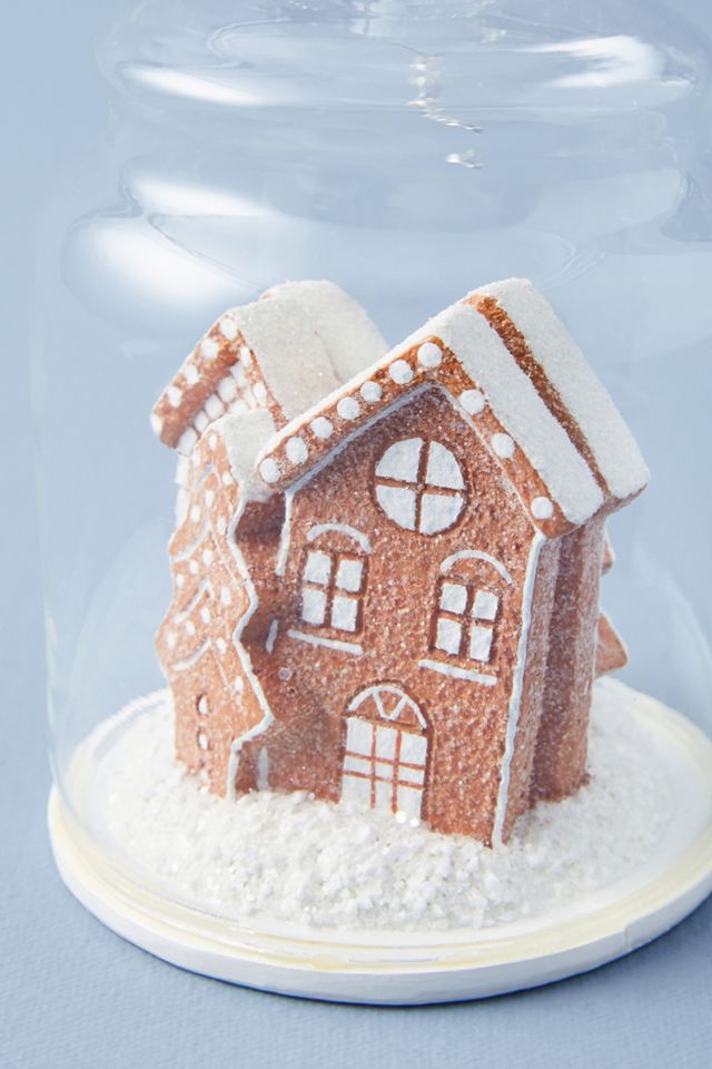 Gingerbread Cloche Ornament #1