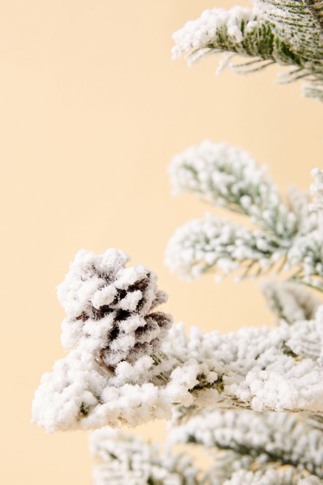 Flocked Christmas Tree #2