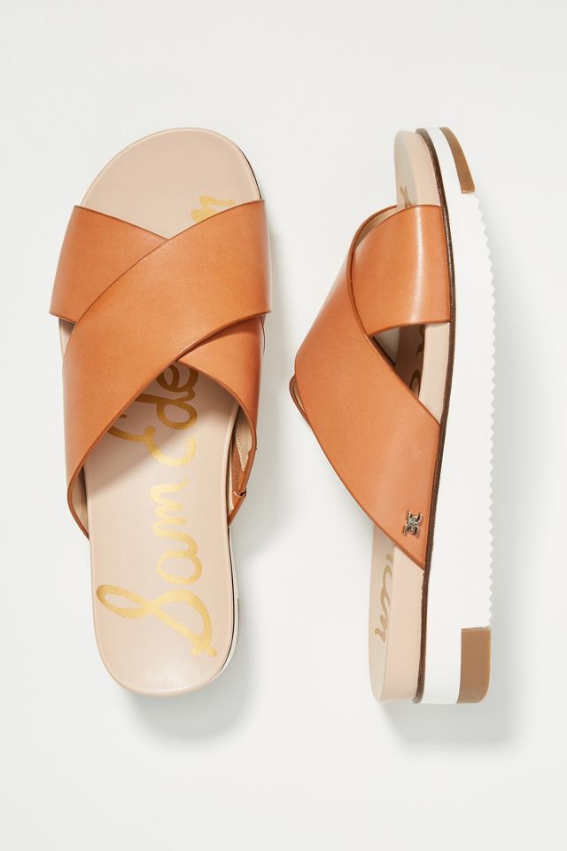 Sam edelman cross strap sandals on sale