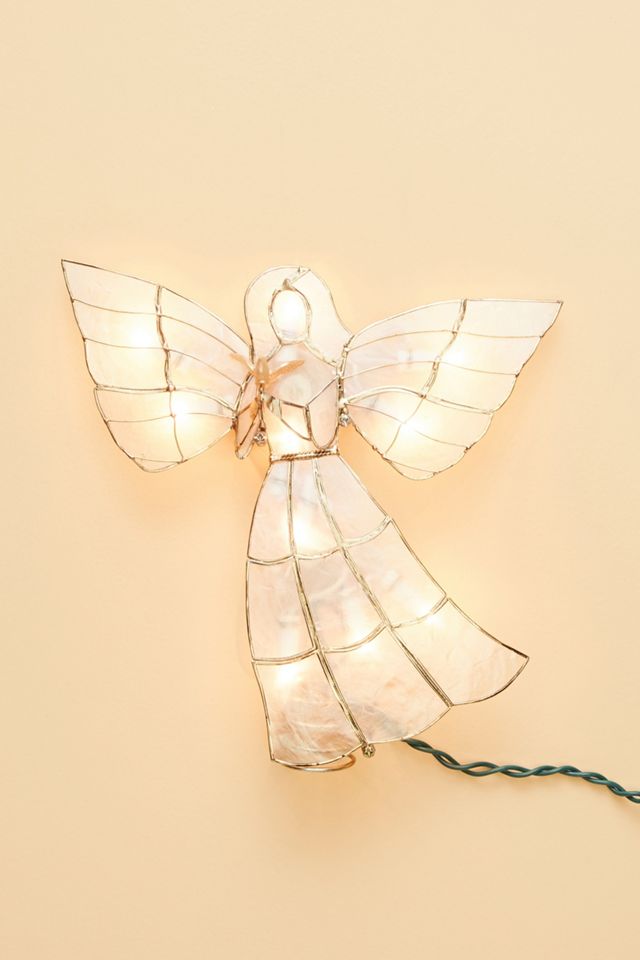 Illuminated Angel Tree Topper #1