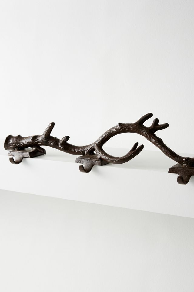 Driftwood Branch Stocking Holder #1