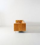 Mina Leather Two-Cushion Sofa