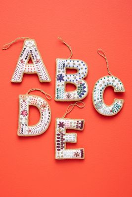 Zardozi Monogram Ornament