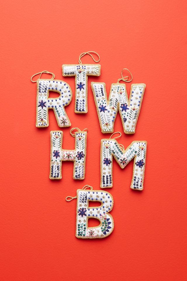 Zardozi Monogram Ornament #2