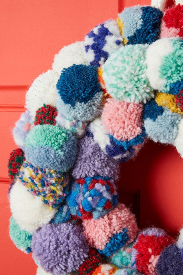 Pom Bonanza Wreath #1