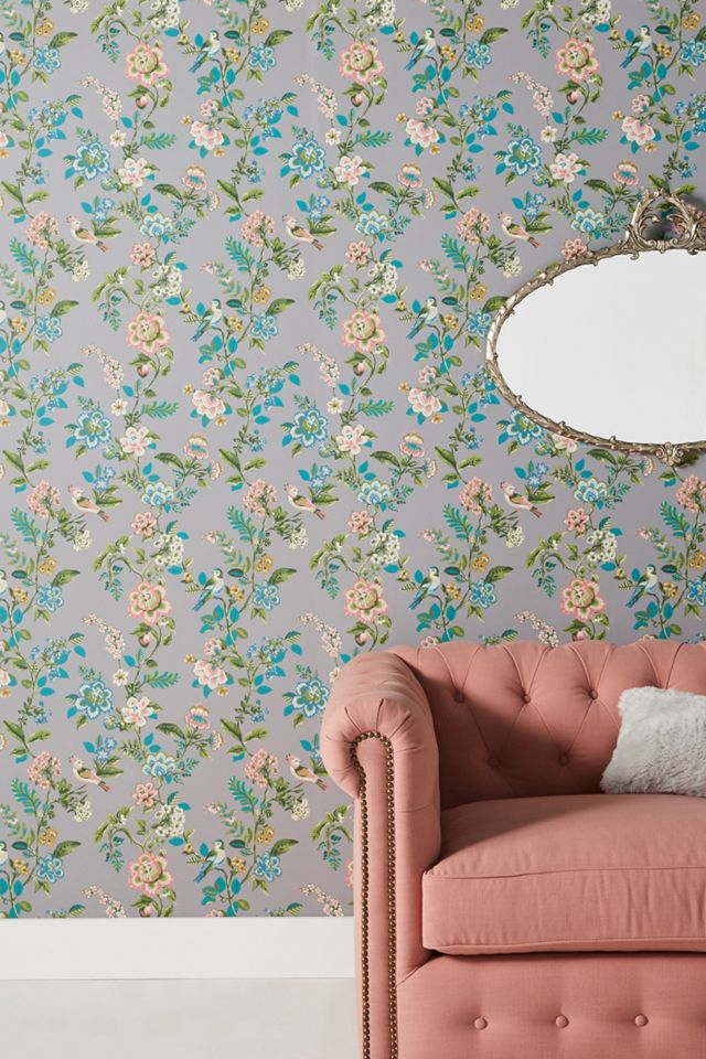 lenen Verst Antecedent Pip Studio Botanical Wallpaper | AnthroLiving