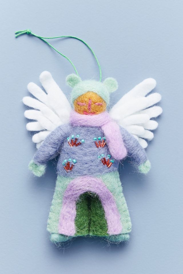 Quirky Angel Ornament | AnthroHome