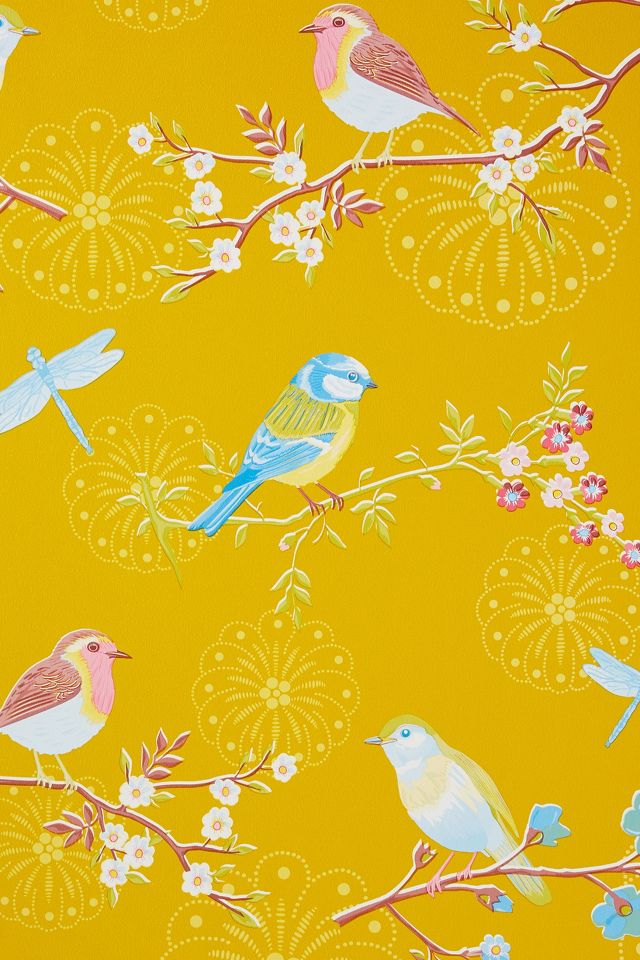 Pip Studio Early Bird Wallpaper | AnthroLiving