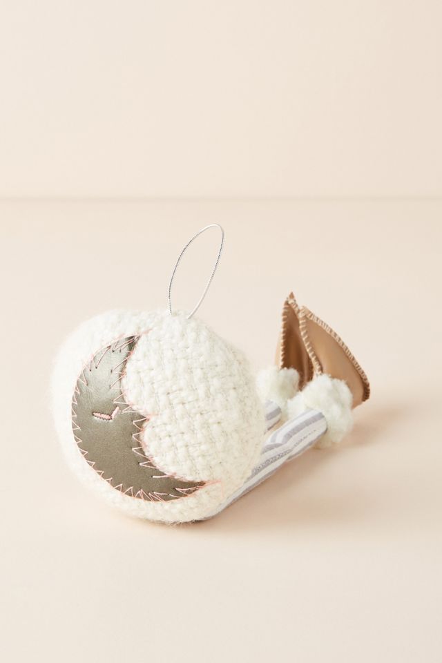 Cat In The Shoe Sleepy Moon Ornament #1