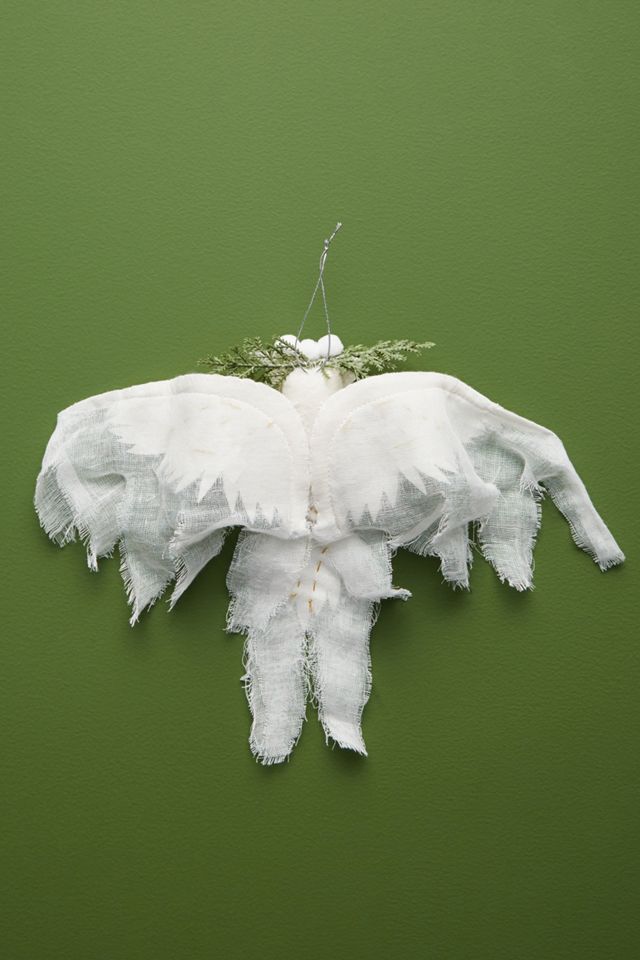 Fauna Lune Snowy Owl Ornament #1