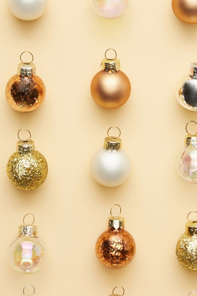 Copper Mini Ornaments, Set of 24 #1